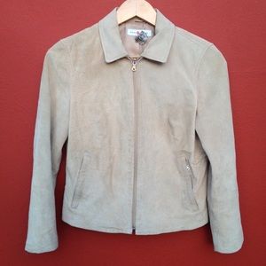 Suede Jacket by Real Clothes